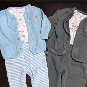 Pair of adorable outfits {3 months}